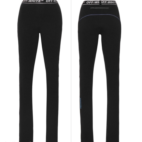 Off-White c/o Virgil Abloh Diag Simple Leggings - Picture 2 of 8